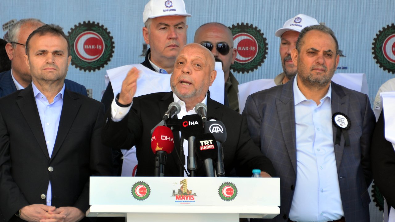 Hak-iş Genel Başkanı Arslan: Teröristlerle Yan Yana Gelenler Bu Millete Hesap Verecek