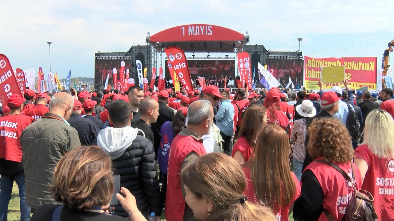 1 Mayıs Emek Ve Dayanışma Günü Maltepe Miting Alanında Kutlandı -1