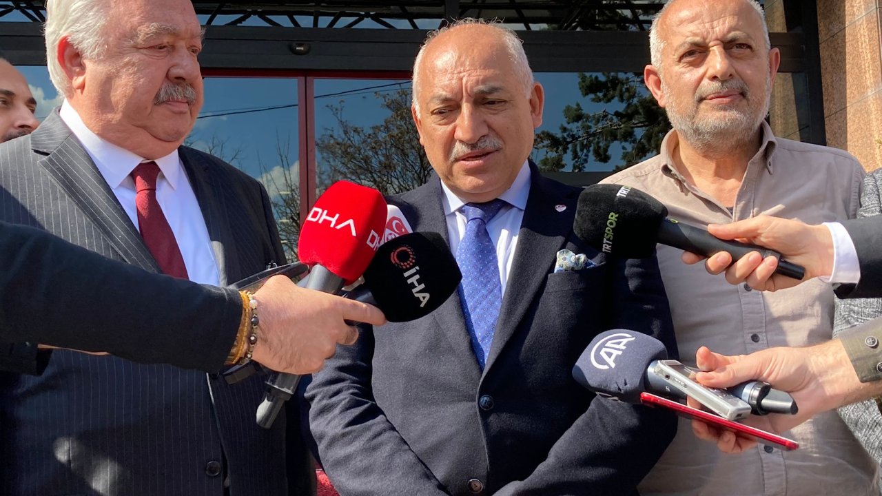 Tff Başkanı Büyükekşi, Gençlerbirliği Kulübü'nü Ziyaret Etti