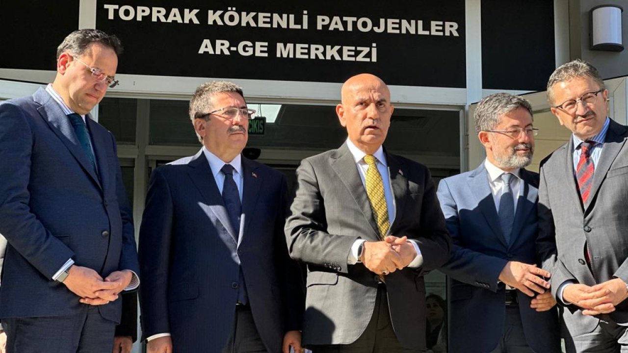 'toprak Kökenli Patojenler Ar-ge Merkezi' Açıldı