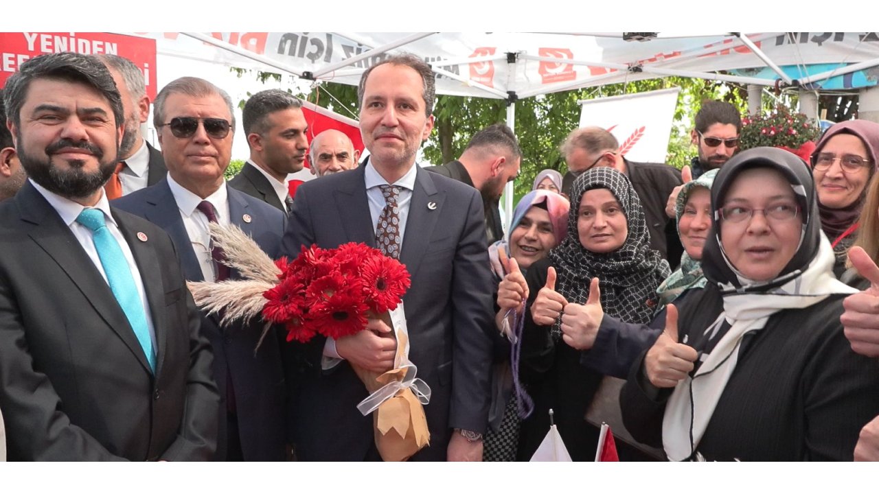 Fatih Erbakan: Partimizin Güçlü Bir Grupla Mecliste Yer Alacağına İnanıyoruz