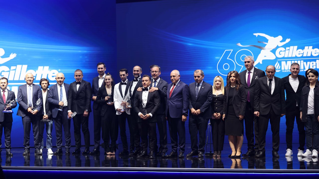 69'uncu Gillette Milliyet Yılın Sporcusu Ödülleri Sahiplerini Buldu