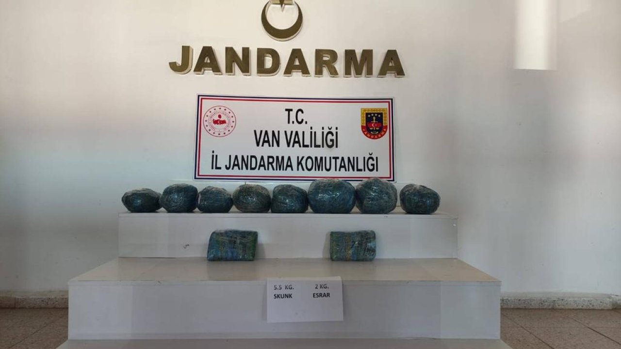 Van'da 7,5 Kilo Uyuşturucu Ele Geçirildi