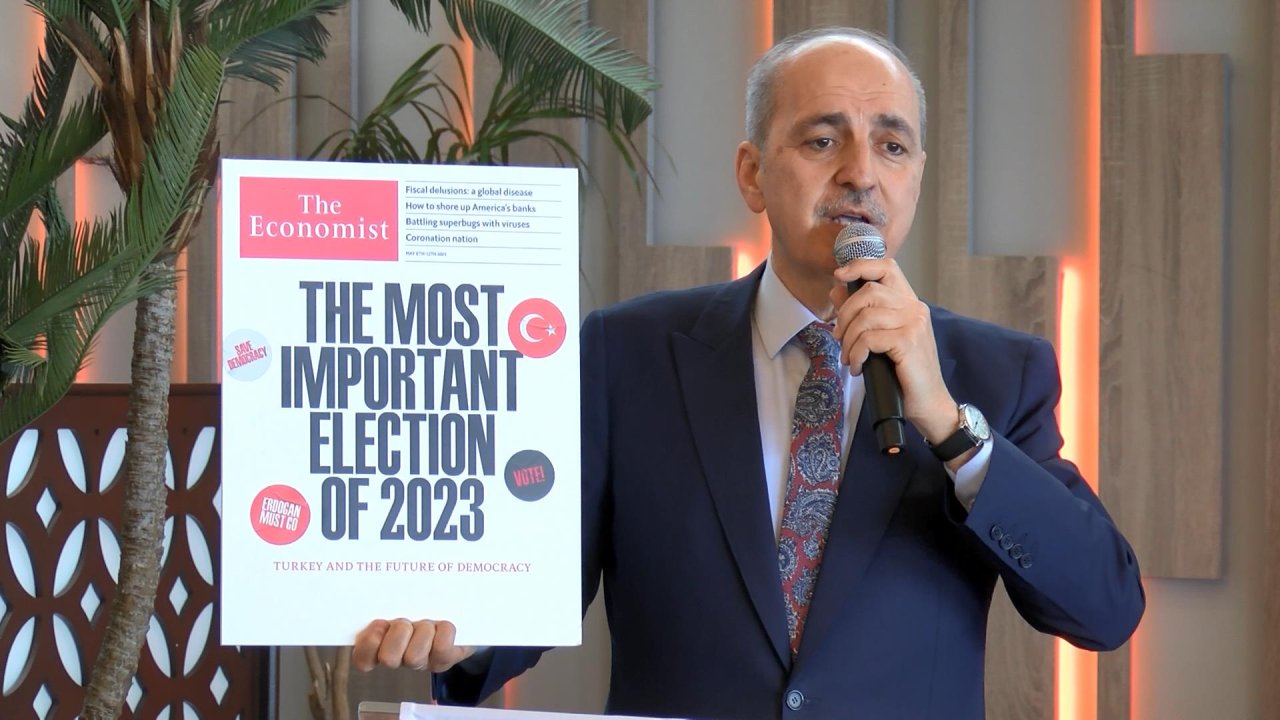 Kurtulmuş'tan The Economist'e Tepki