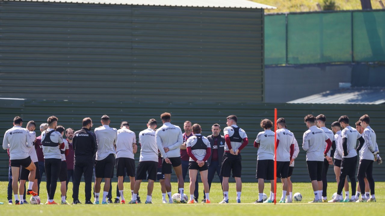 Trabzonspor, Mke Ankaragücü Hazırlıklarını Sürdürdü