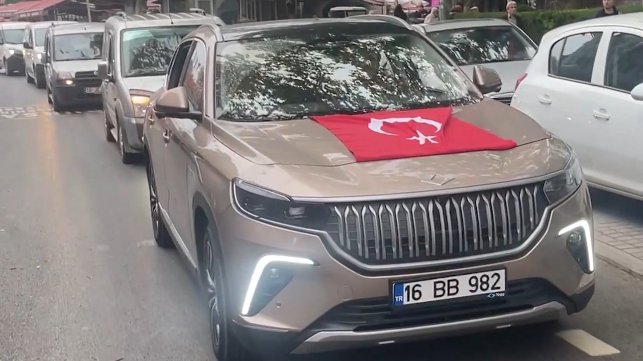 Togg, Asker Uğurlamasında Konvoy Başı Oldu