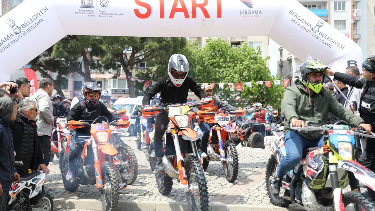 Bergama'da Enduro Ve Atv Şampiyonası