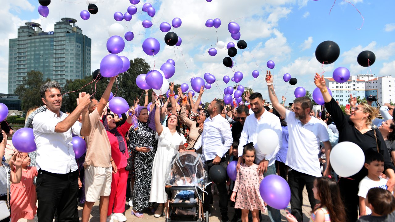 Balonlar, Kampanyası Tamamlanan Sma'lı Yasmin Elif İçin Uçuruldu