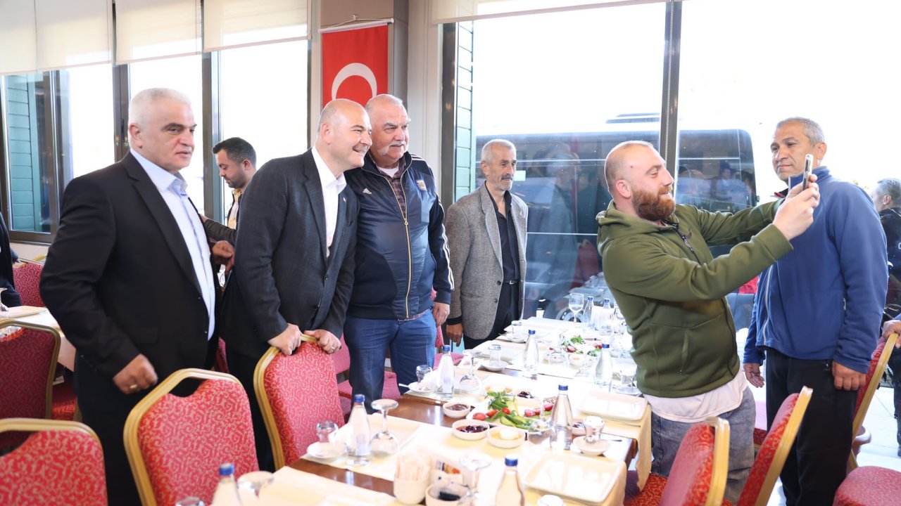 Bakan Soylu Zeytinburnu'nda Konuştu