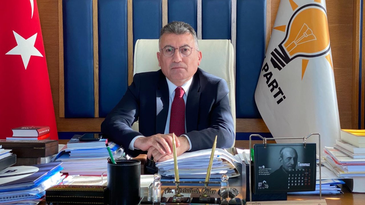 AK Parti'li Güler: CHP'nin olağanüstü toplantı çağrısı gündemi değiştirmeye yönelik