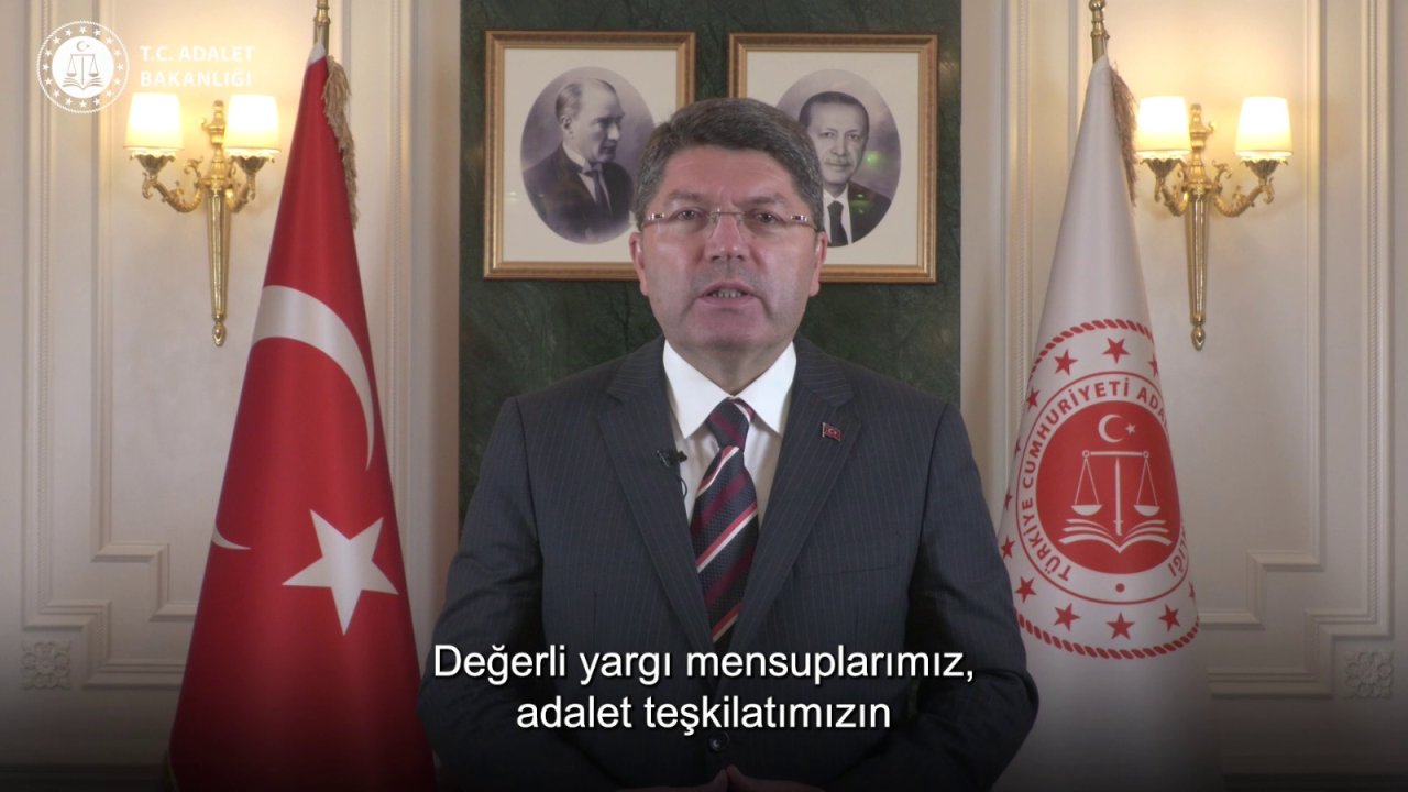Bakan Tunç'tan, yeni adli yıl mesajı
