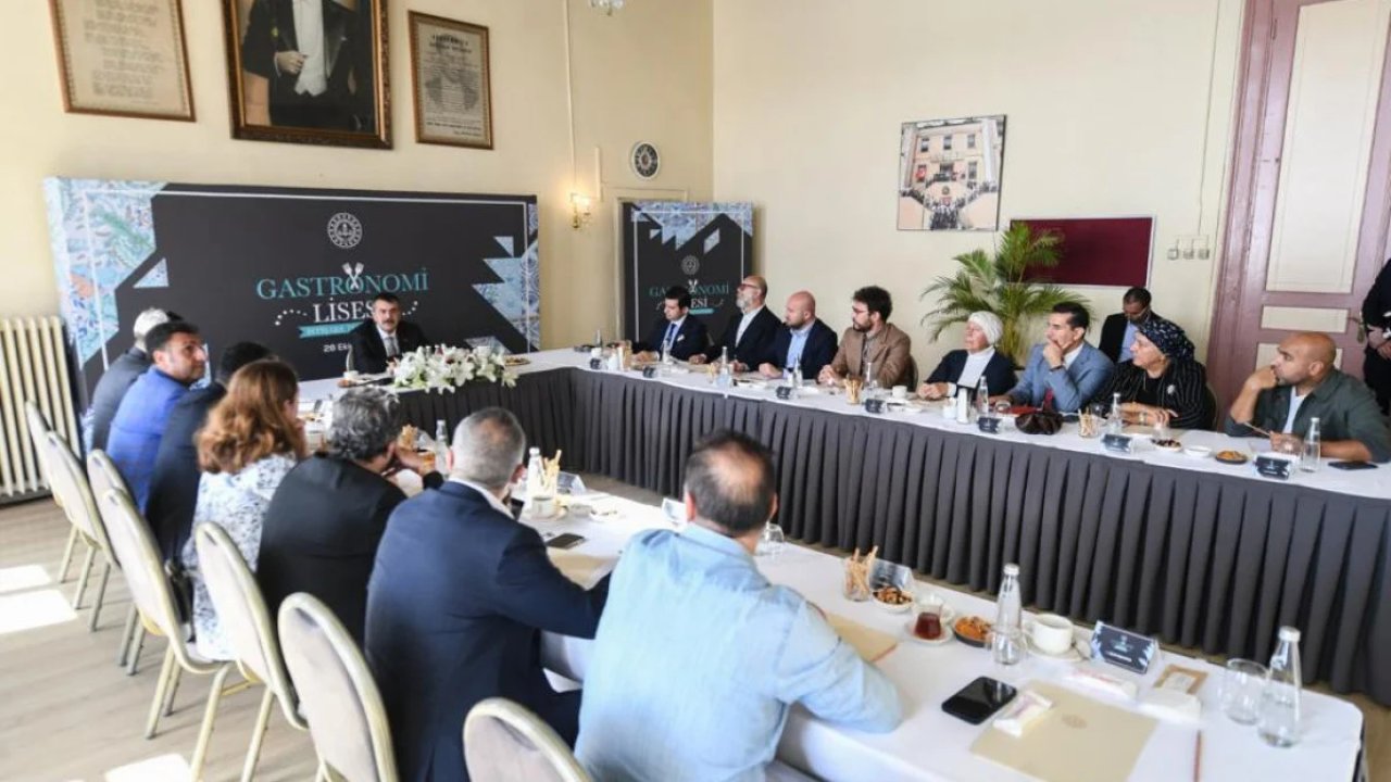 Öğrencilere müjde! Türkiye'nin ilk gastronomi lisesi açılıyor