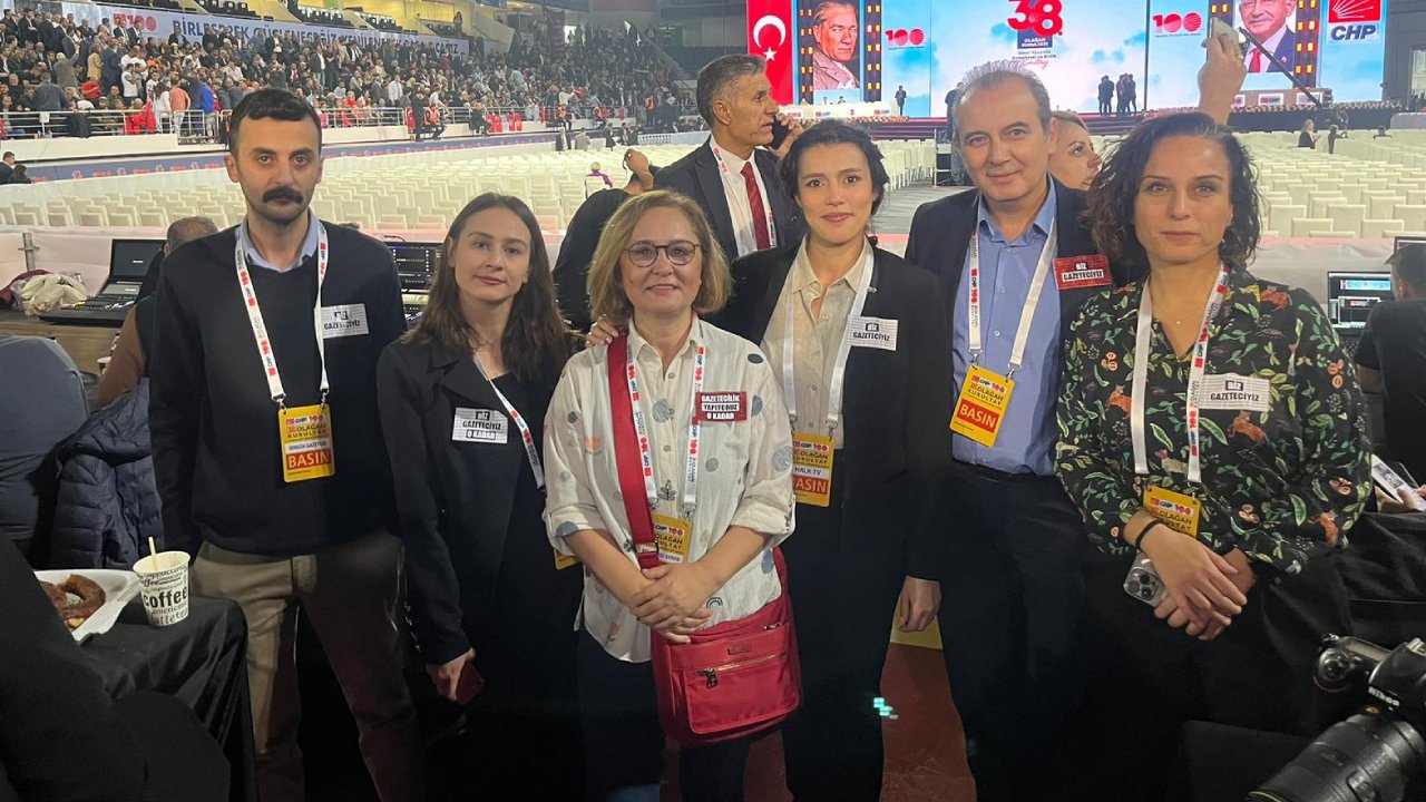 Tolga Şardan'a, gazeteci arkadaşlarından destek