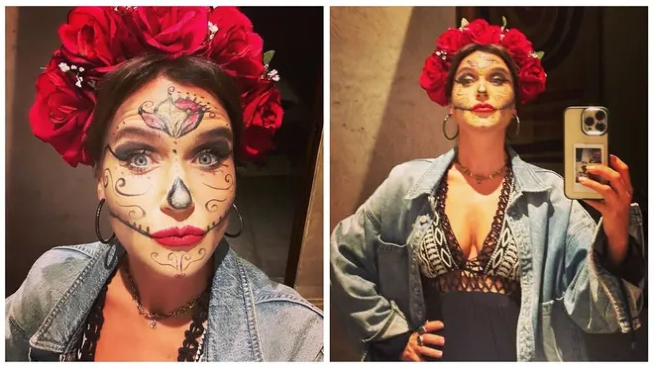 Şevval Sam ölüler günü festivalinde yeni yaşını kutladı