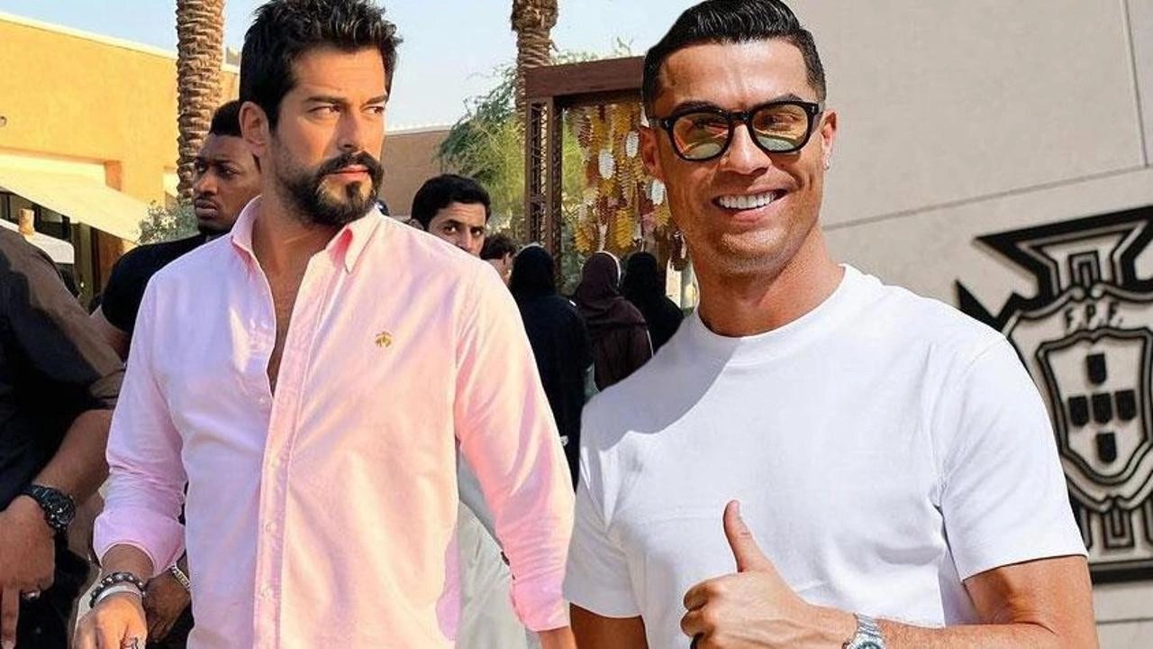 Burak Özçivit ve Ronaldo'dan ortak proje müjdesi