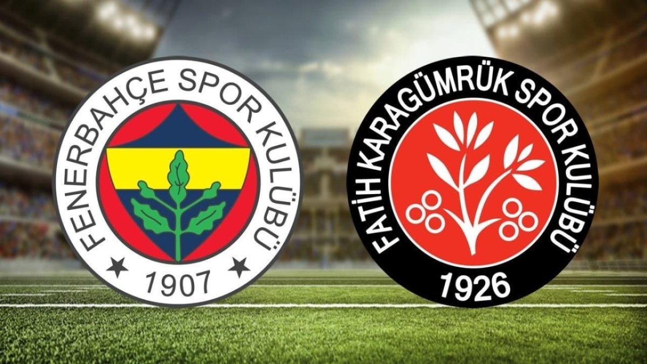 Fenerbahçe-Karagümrük muhtemel ilk 11'ler!