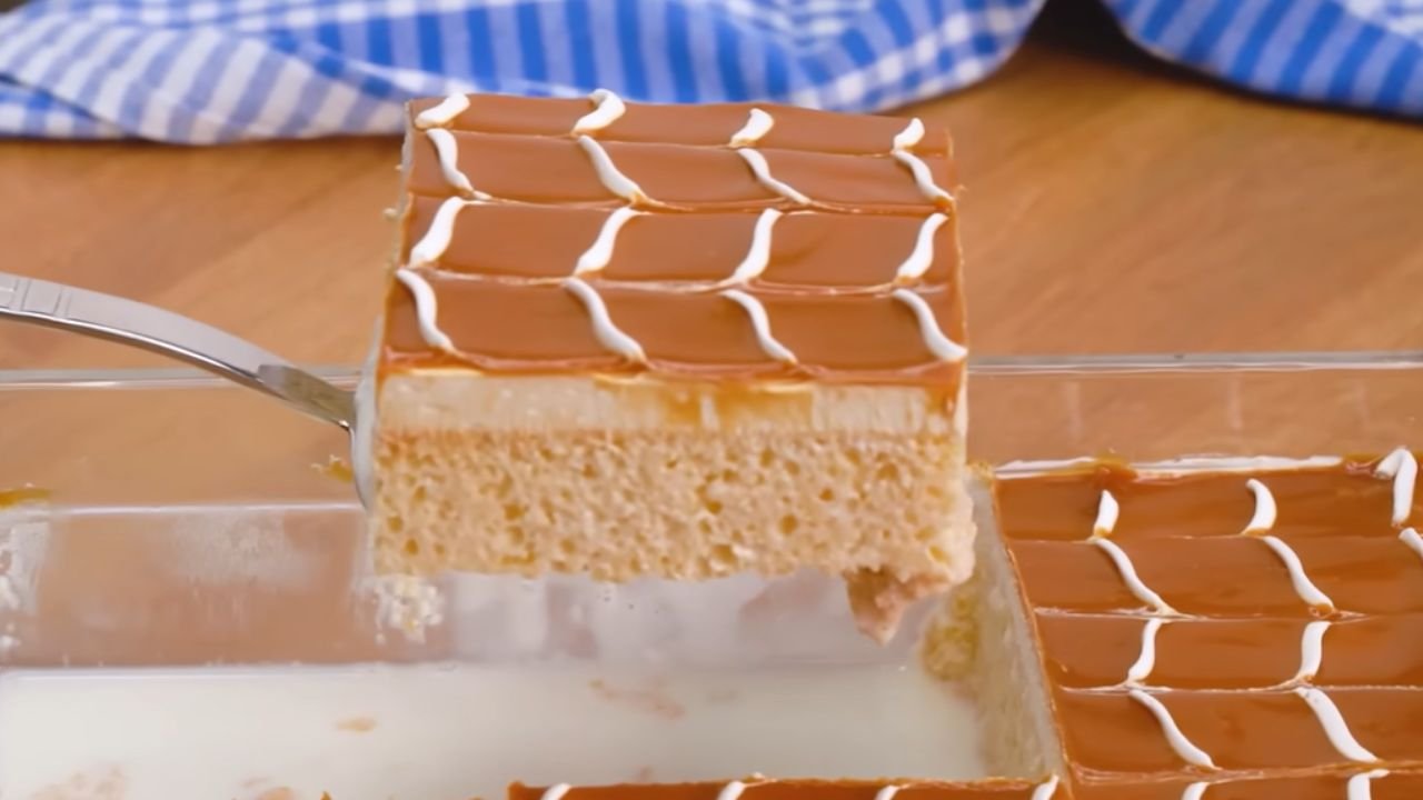 Akşam yemeğinde lezzet şöleni! Efsane karamelli trileçe tarifi