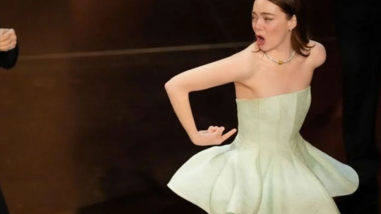 Oscar törenine damga vurdu! Emma Stone'un başına gelmeyen kalmadı