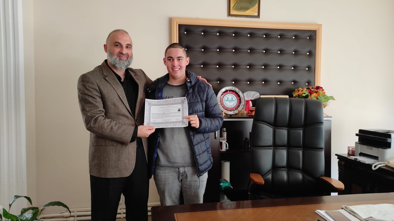 Avusturyalı Genç, Ziyarete Geldiği Edirne'de Müslümanlığı Seçti