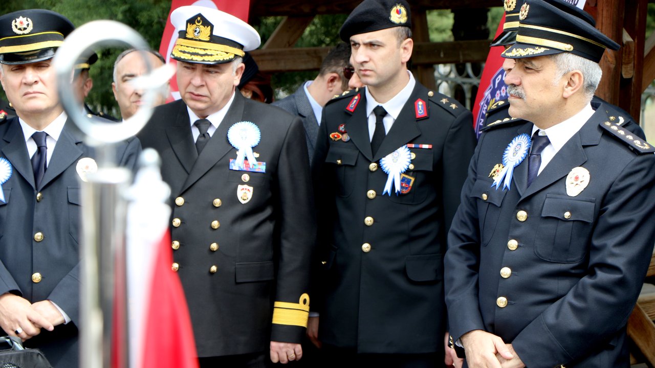 Samsun'da Polis Teşkilatı'nın 178'inci Yılında Şehitler Anıldı