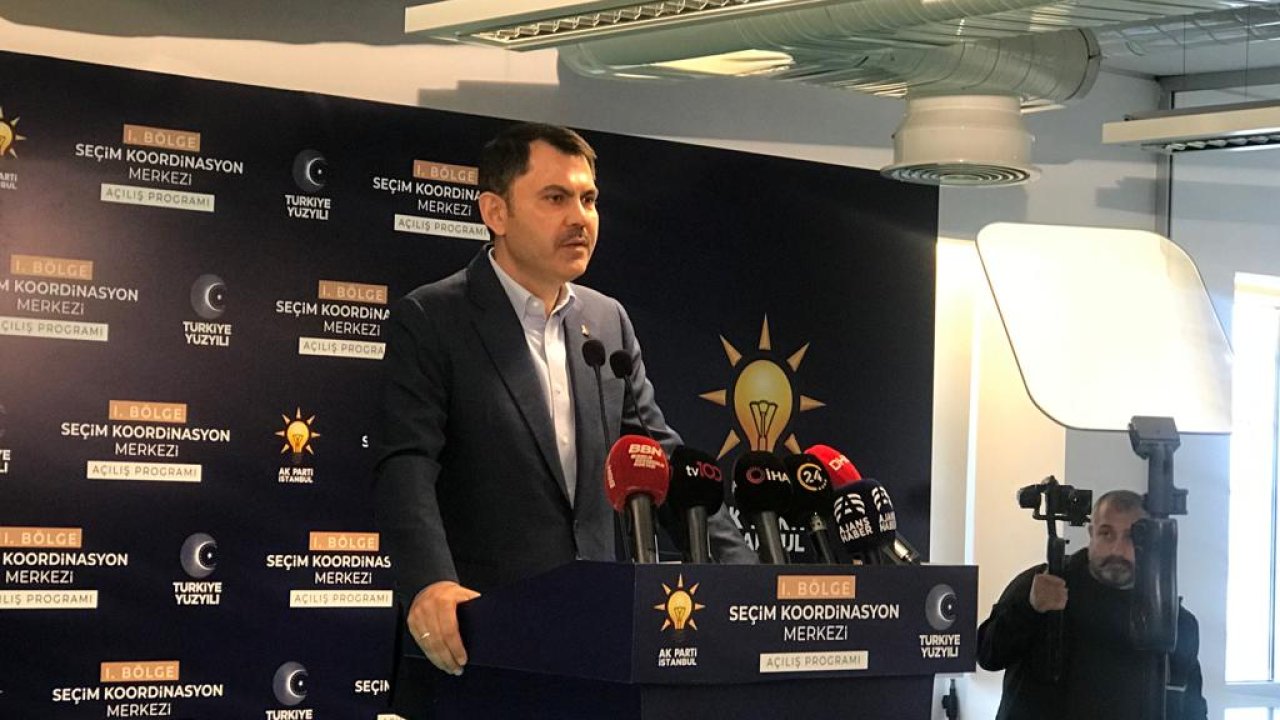 Bakan Kurum: İstanbul’dan Aday Olmak Bir Şereftir